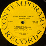 Frank Morgan Quartet ‎– Yardbird Suite (США 1988г.)
