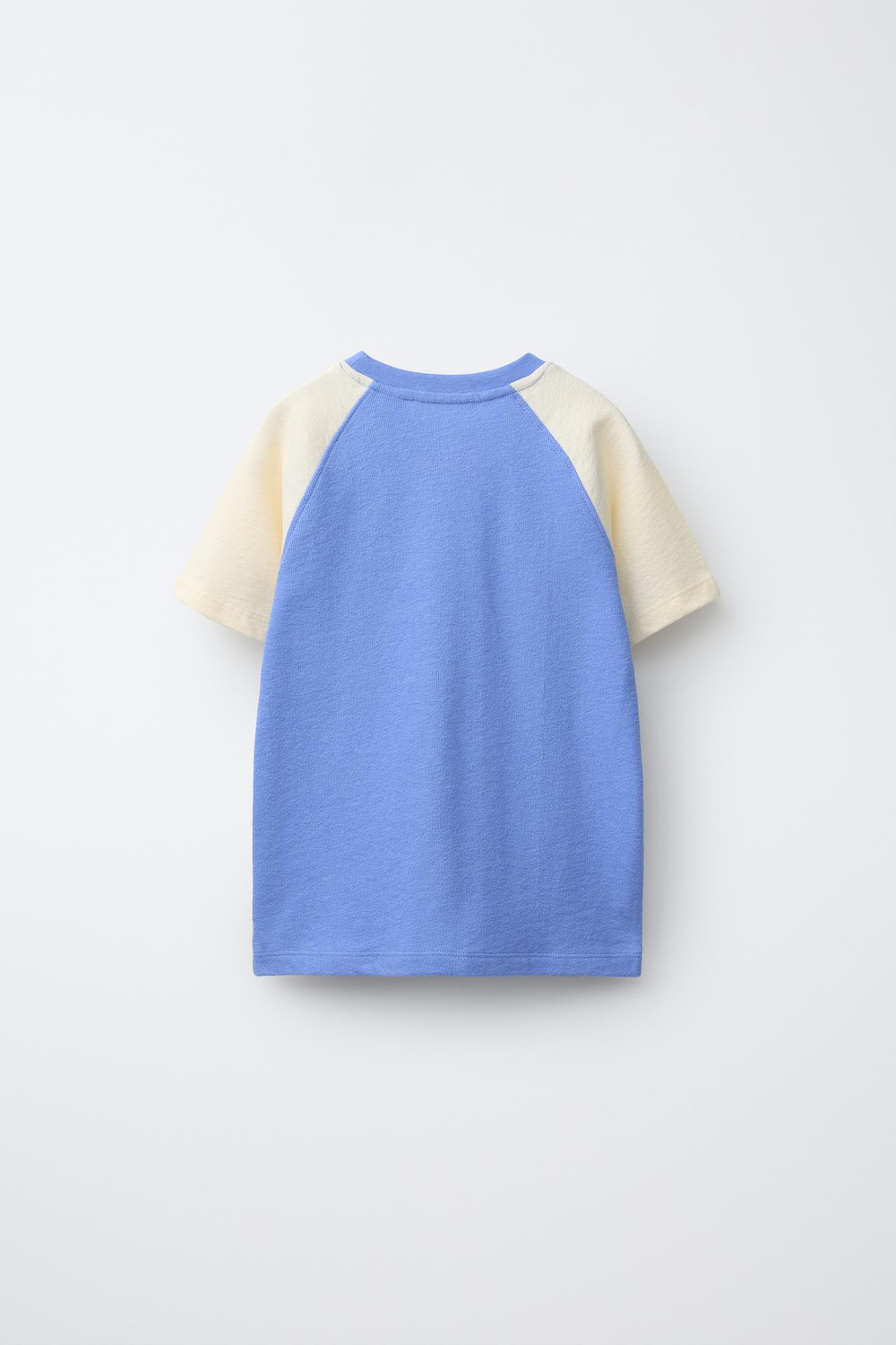 ZARA ПИЖАМА С ТЕКСТУРОЙ И ЭТИКЕТКОЙ, СИНИЙ