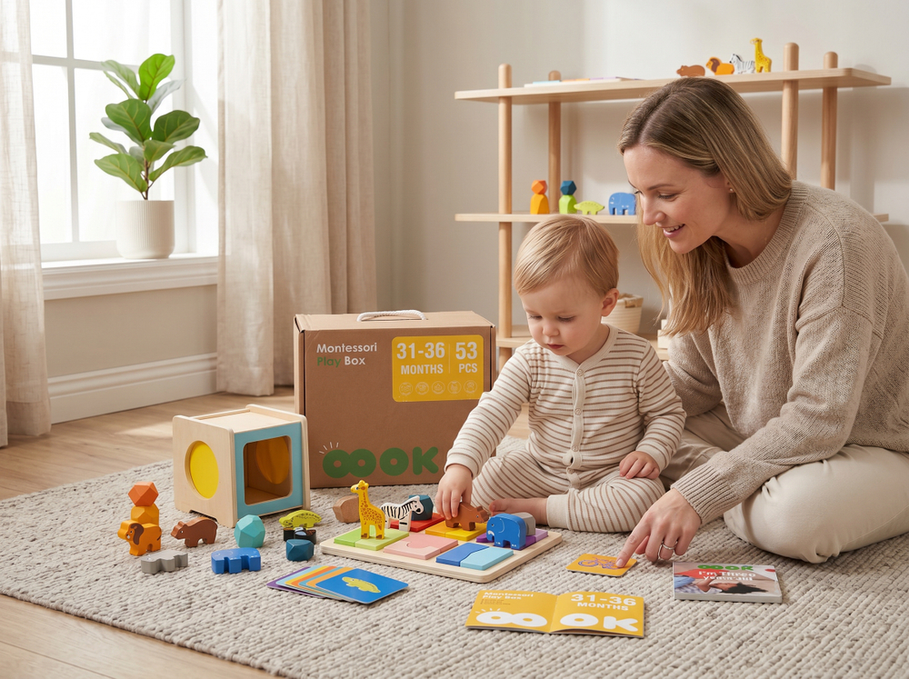 Монтессори Play Box для малышей (31-36 мес.)