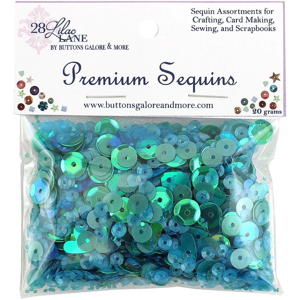 Пайетки 28 Lilac Lane Premium Sequins 20g, в ассортименте