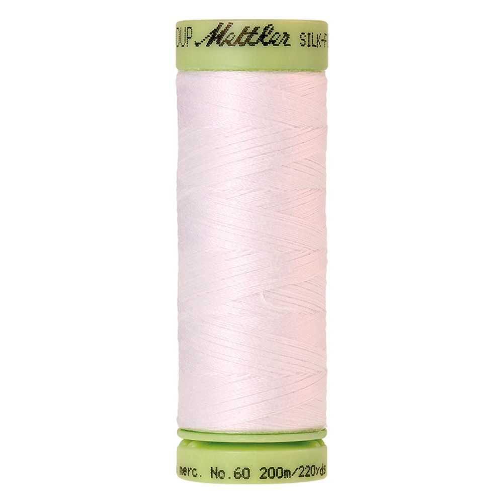 Нитки хлопковые Mettler Silk-Finish Cotton 60 (200 м), 5 кат. | цв. 2000 белый Нитки хлопковые Mettler Silk-Finish Cotton 60 (200 м), 5 кат. | цв. 2000 белый