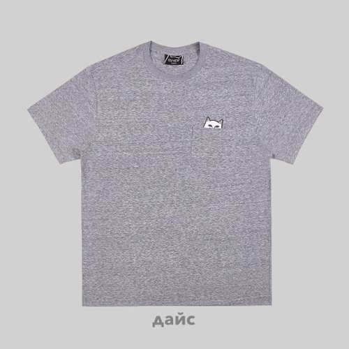 Футболка мужская Ripndip Lord Nermal Pocket Tee артикул:RND0412W - купить в магазине Дайс