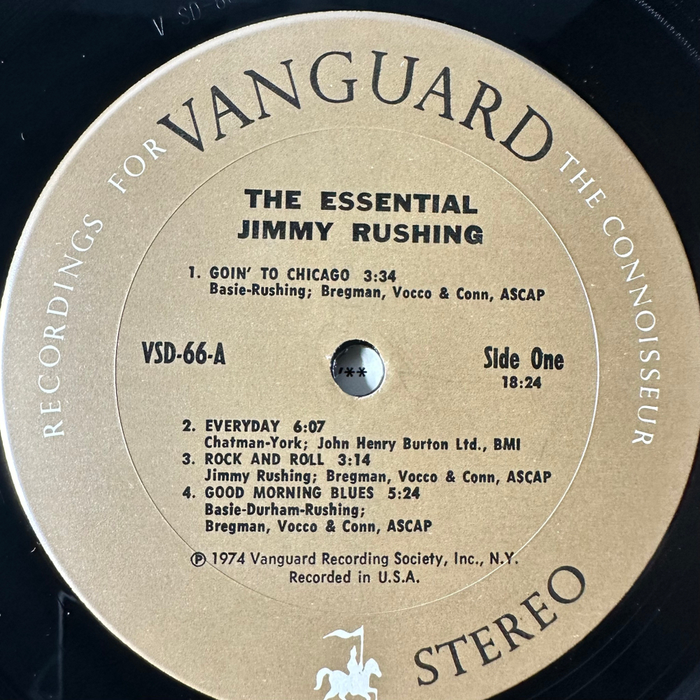 Jimmy Rushing ‎– The Essential Jimmy Rushing 2LP (США 1974г.)