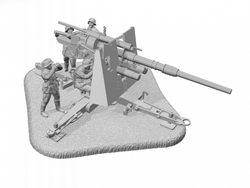 Немецкое тяжелое зенитное орудие ФЛАК (FLAK) 36/37
