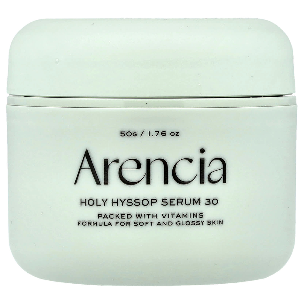 Arencia, Сыворотка со священным иссопом 30, для всех типов кожи, 50 г (1,76 унции)
