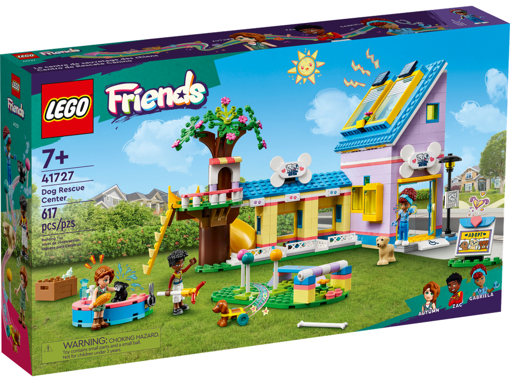 Конструктор Лего Френдс Центр спасения собак | LEGO Friends Dog Rescue Center 41727 617 деталей (7+)
