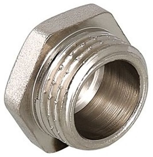 Пробка Valtec 3/4" НР с наружной резьбой латунная никелированная VTr.583.N.0005