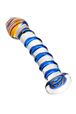 Фаллоимитатор Sexus Glass, стекло, 18 см