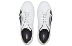 FENDI Low top Stylish Skateboarding Shoes Men"s Black White