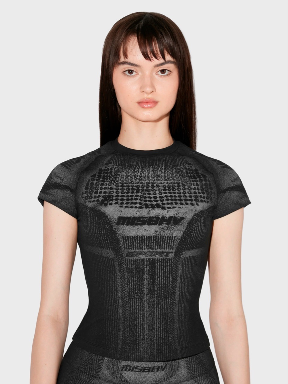 Футболка MISBV Activewear Printed Jersey Black