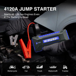 Устройство пусковое портативное бустер Yesper 24000 mAh 88.8 Wh  4120A Model: 4120 Blue