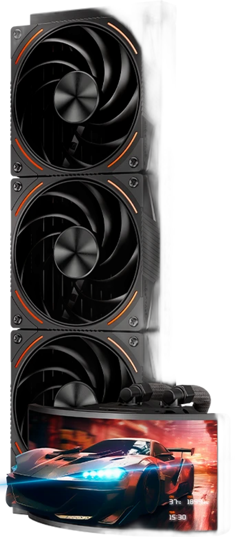 Жидкостное охлаждение Thermalright Rainbow Vision 360 Turbo ARGB Black