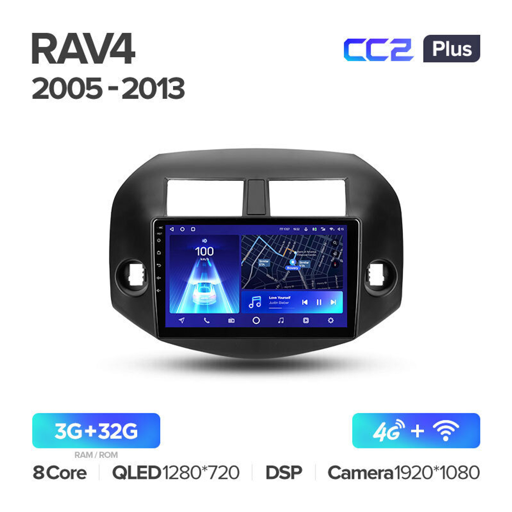 Teyes CC2 Plus 10.2" для Toyota RAV4 2005-2013