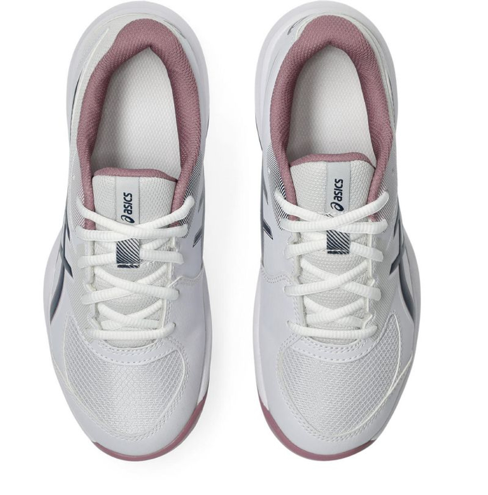 Детские теннисные кроссовки Asics Gel-Game GS - white/independence blue