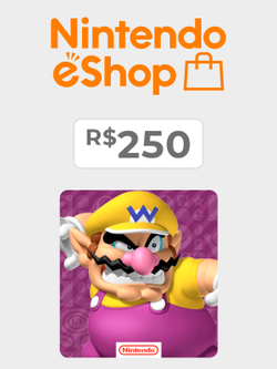 Карта оплаты Nintendo eShop 250 BRL Brazil [Цифровая версия]