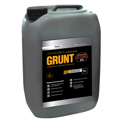 Грунтовка акриловая укрепляющая GRUNT Element 9л