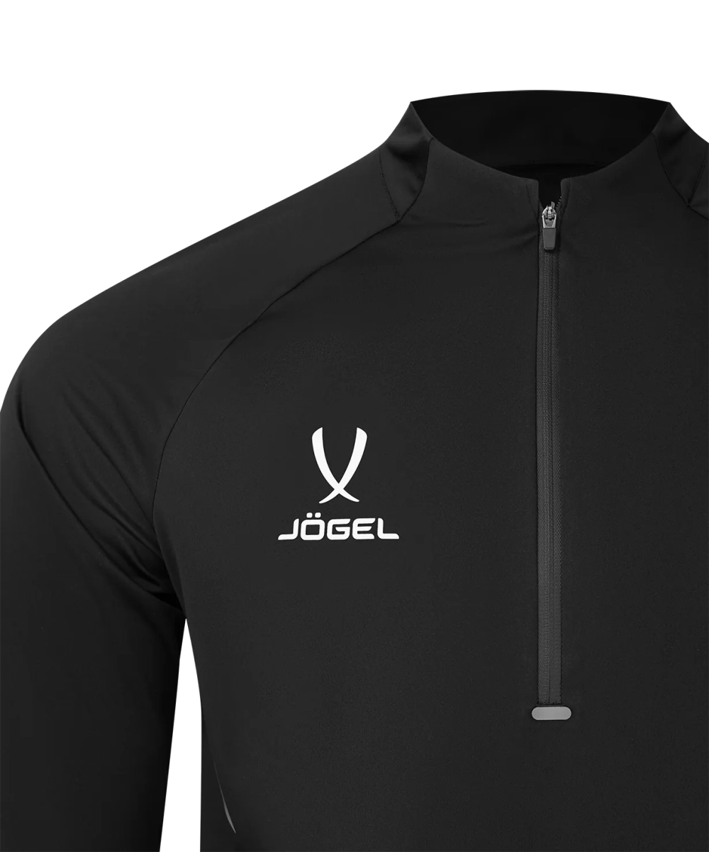 Джемпер ветрозащитный JÖGEL PREMIER PerFormPROOF 1/4 Zip Wind Top, черный