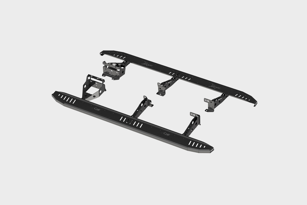 Пороги силовые BMS URBAN для Додж Рам Crew Cab 1500 2018-2024 (2шт.)