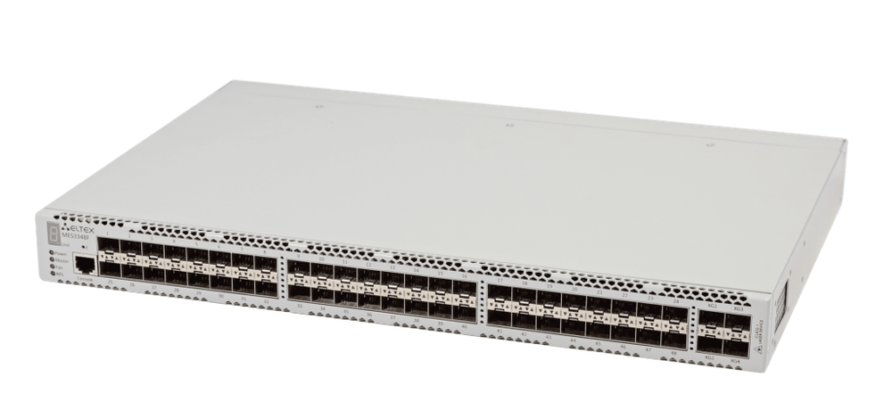 MES3348F Eltex Коммутатор 48 портов SFP, 4 порта SFP+
