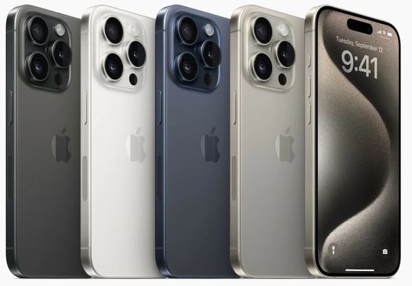 Смартфон Apple iPhone 15 Pro Max 1ТБ (nano-SIM и eSIM), Белый титан | White Titanium