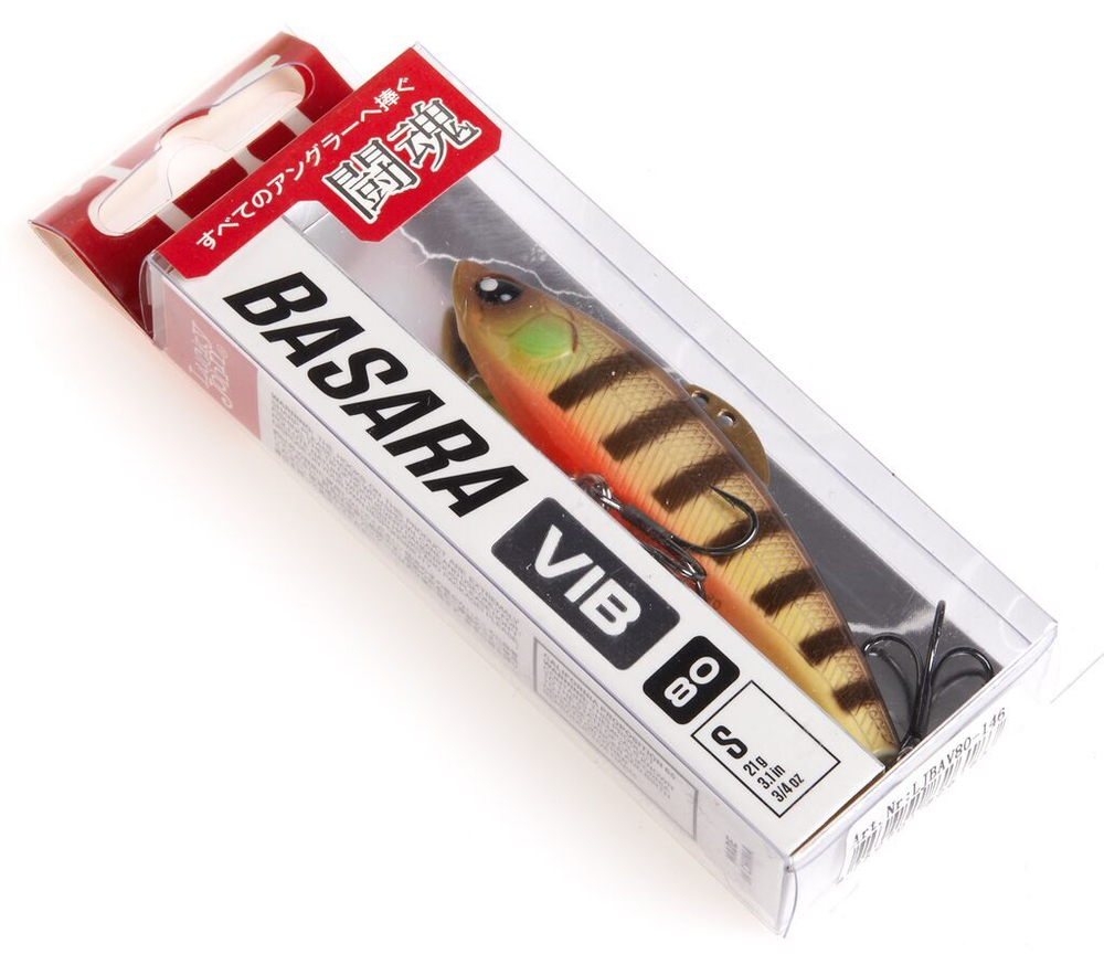 Воблер тонущий вертикальный LJ Pro Series BASARA VIB S 80.00/146