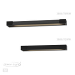 3888/18WB HIGHTECH ODL20 495 черн/металл Настен.поворотн.светильник LED 4000K 18W 220V IP44 ARNO