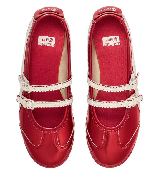 Onitsuka Tiger Балетки-кроссовки "MEXICO 66™ TGRS, красный/кремовый