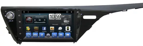 Магнитола для Toyota Camry 70 2017-2020 (без JBL) - Kuberg KR-1124-T8 на Android 9, и
