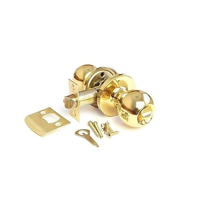 Защелка Apecs, 6072-03-G, с  фиксатором, золото, латунь