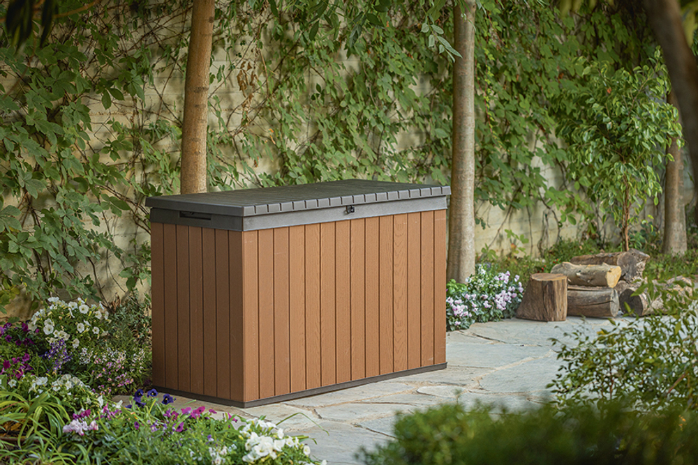 Пластиковый сундук Keter Darwin 662 л brown
