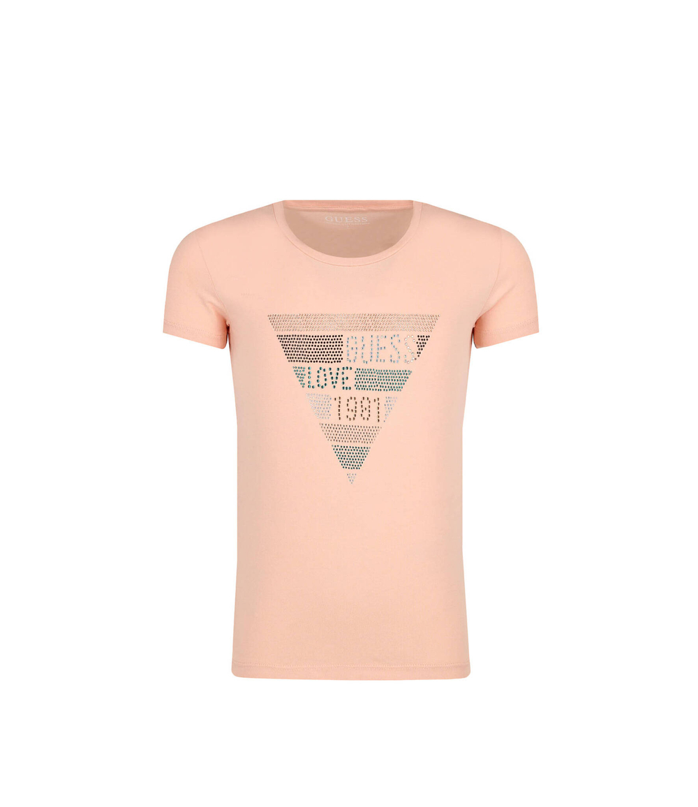 футболка Guess - пудро-розовый(J2YI08 K6YW1)