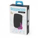Эрекционное кольцо Happy Rabbit с вибрацией, фиолетовое, кейс в комплекте