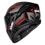 Шлем SMK TYPHOON AZONIX, цвет черный/серый/красный (L)