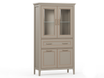 КЛАССИК шкаф REG2W2D1S/170 (Глиняный серый)