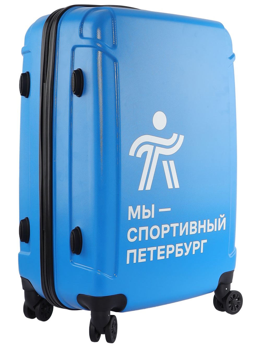 Чемодан 448 / Рисунок и брендированная подкладка