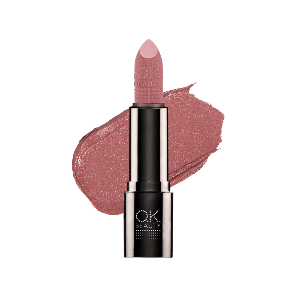 Увлажняющая стойкая матовая помада OK BEAUTY LONG LASTING SILK MATTE LIPSTICK в оттенке OLD MONEY