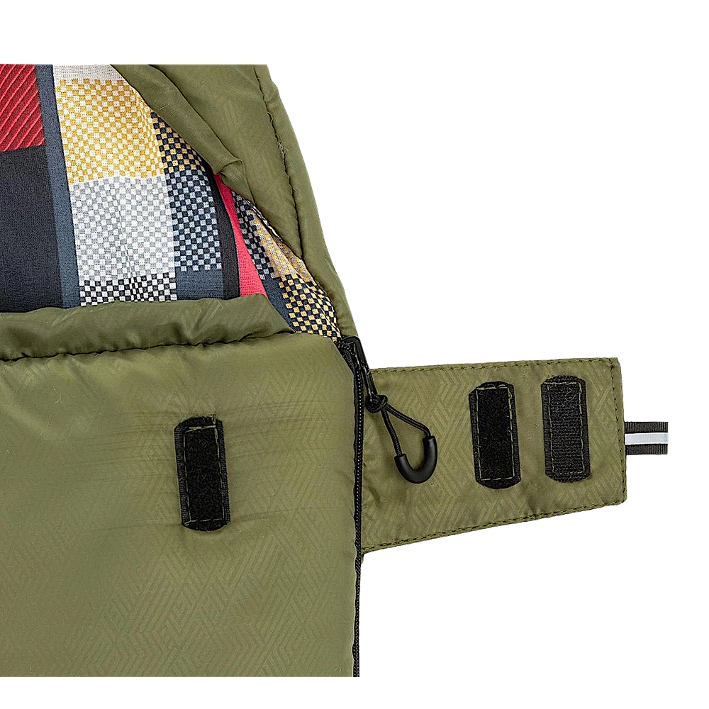 Спальный мешок Одеяло Nisus Travel Wide Plus 400 220х106см +10/-5/-12°С 2.7кг Hollowfiber -