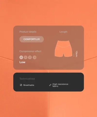 Высокие шорты Comfortlux, 10 см - OYSHO
