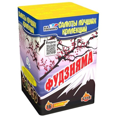 Фейерверк, батарея салютов Фудзияма 16 х 1,1"