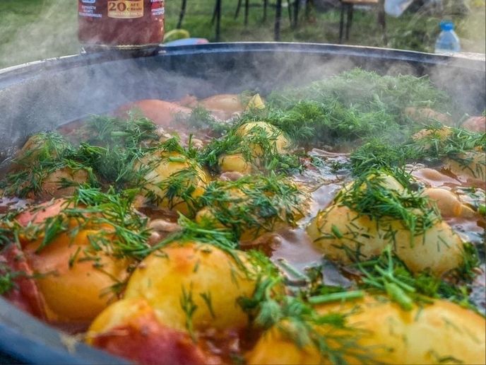 Рецепт фаршированных перцев в казане
