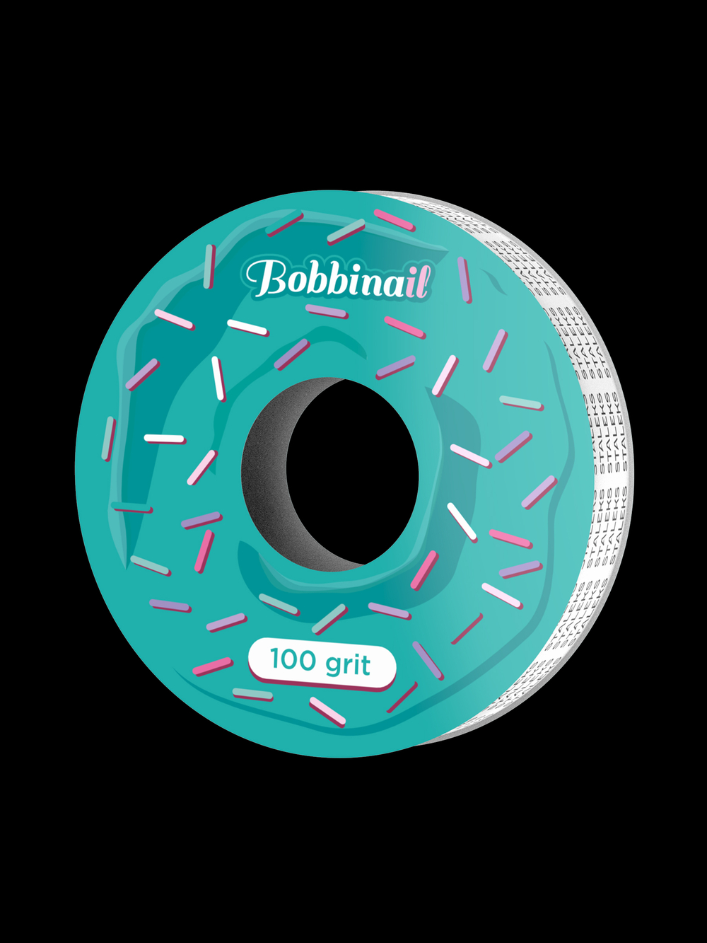 Блок файл-ленты пластиковой катушки Bobbinail 100 грит