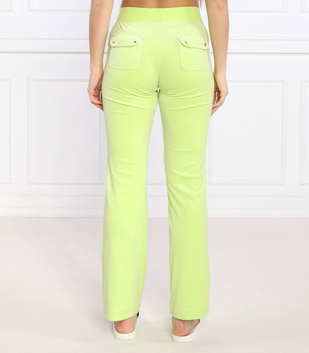 спортивные штаны del ray Juicy Couture - лимонный(JCAP180)