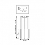 Подвесная люстра Lightstar Tubo L5T747237