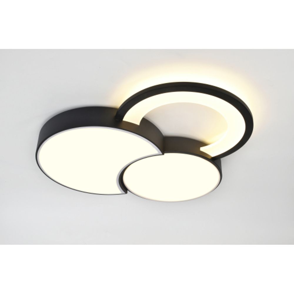 Светильник потолочный светодиодный Rivoli Aliona 6161-702 LED 68 Вт 3000 - 6000 К с пультом | Rivoli