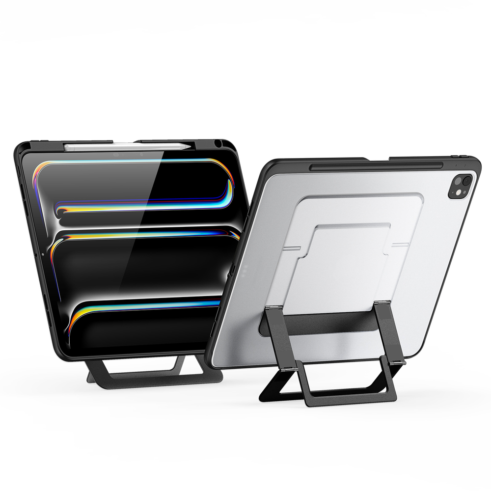 Чехол с многоугольной подставкой для планшета iPad Pro 13 (2024-), серия Axis Series Case от Dux Ducis