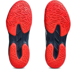 Детские теннисные кроссовки Asics Gel-Powerbreak GS - mako blue/white