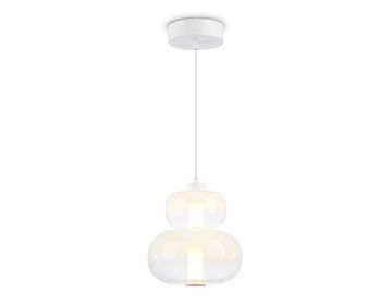 Подвесной светодиодный светильник 12W 3000K LH11051 WH/FR белый/белый матовый High Light Modern Ambrella