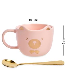 GAEM Art MUG-402/3 Чайная пара «Мишутка»