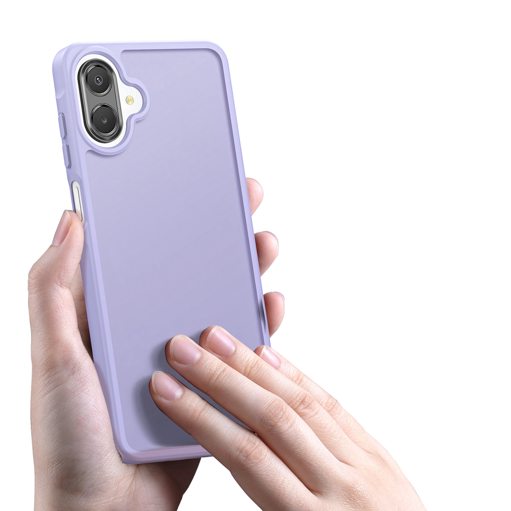 Матовый светло-фиолетовый чехол для Samsung Galaxy A08 4G, Galaxy A07 (4G, 5G) и Galaxy A06 (4G, 5G), серия Yind Series от Dux Ducis