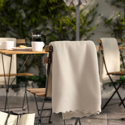 IKEA DAGGKÅPOR  (ИКЕА ДАГГКОПОР)  -  Плед - светло-бежевый 130х170 см